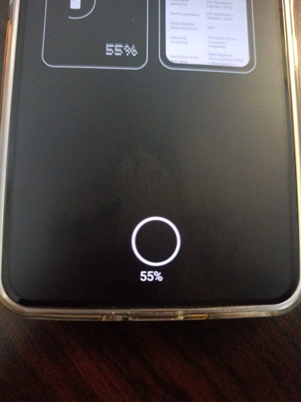 Screen Alignment Issue Text Alignment issue on lockscreen