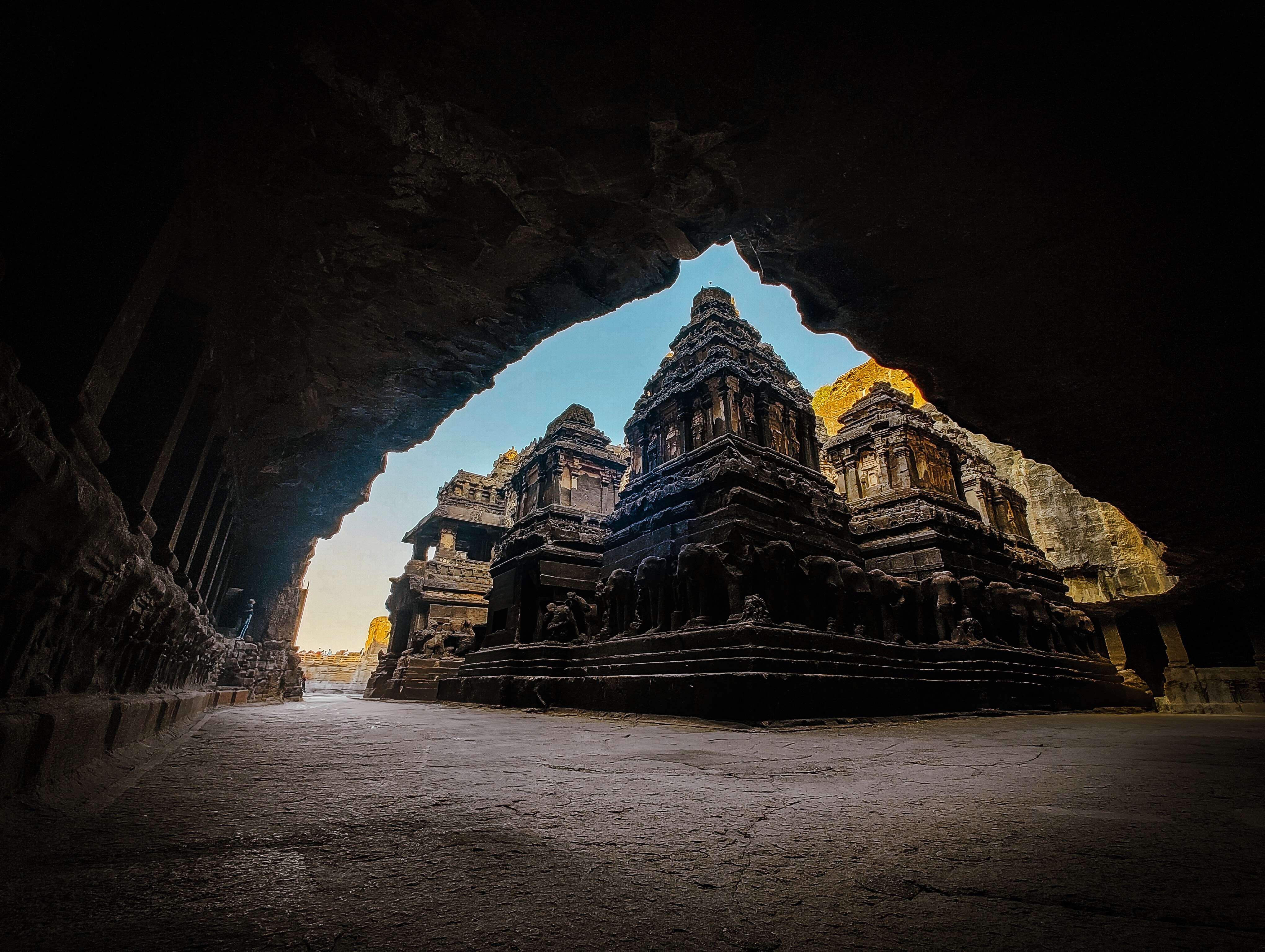 {Framed by tradition and celebration, life unfolds within the vibrant circles of joy. }