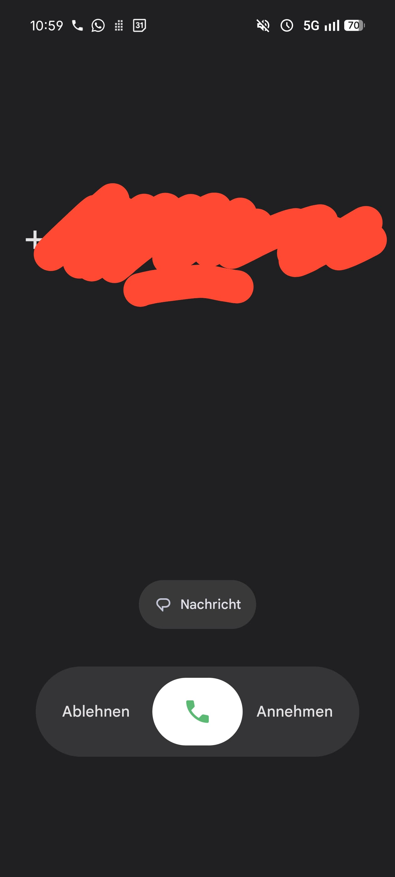 Ignoring a call - Help