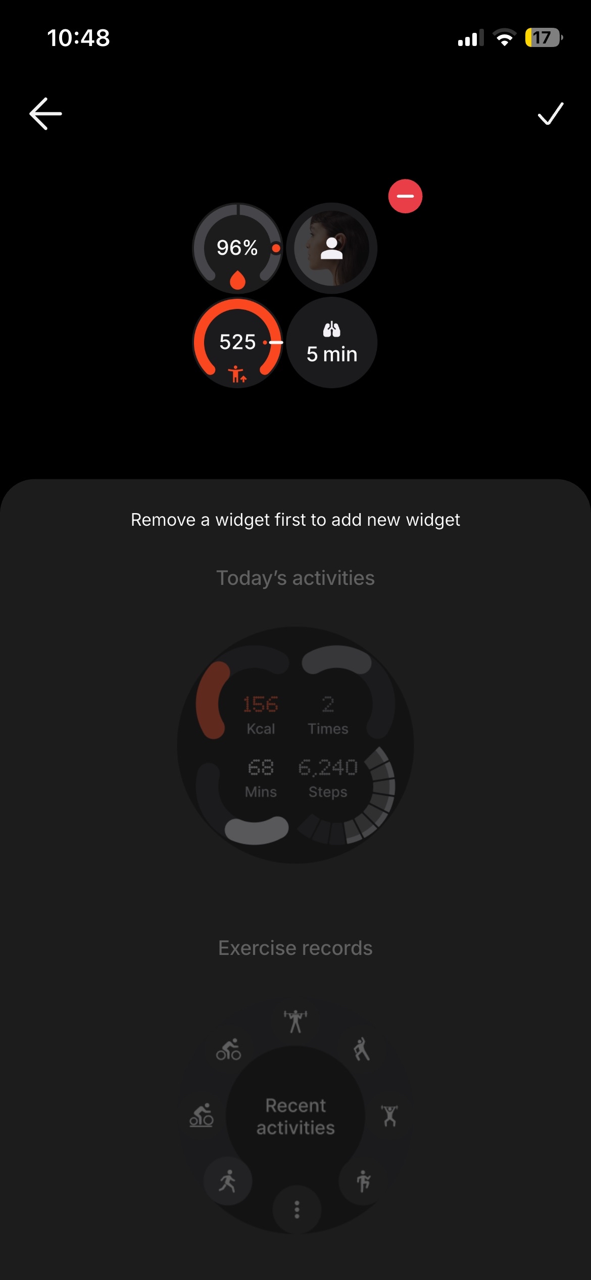 Work Hard Widget Watch 3 Pro custom widgets not working - help
