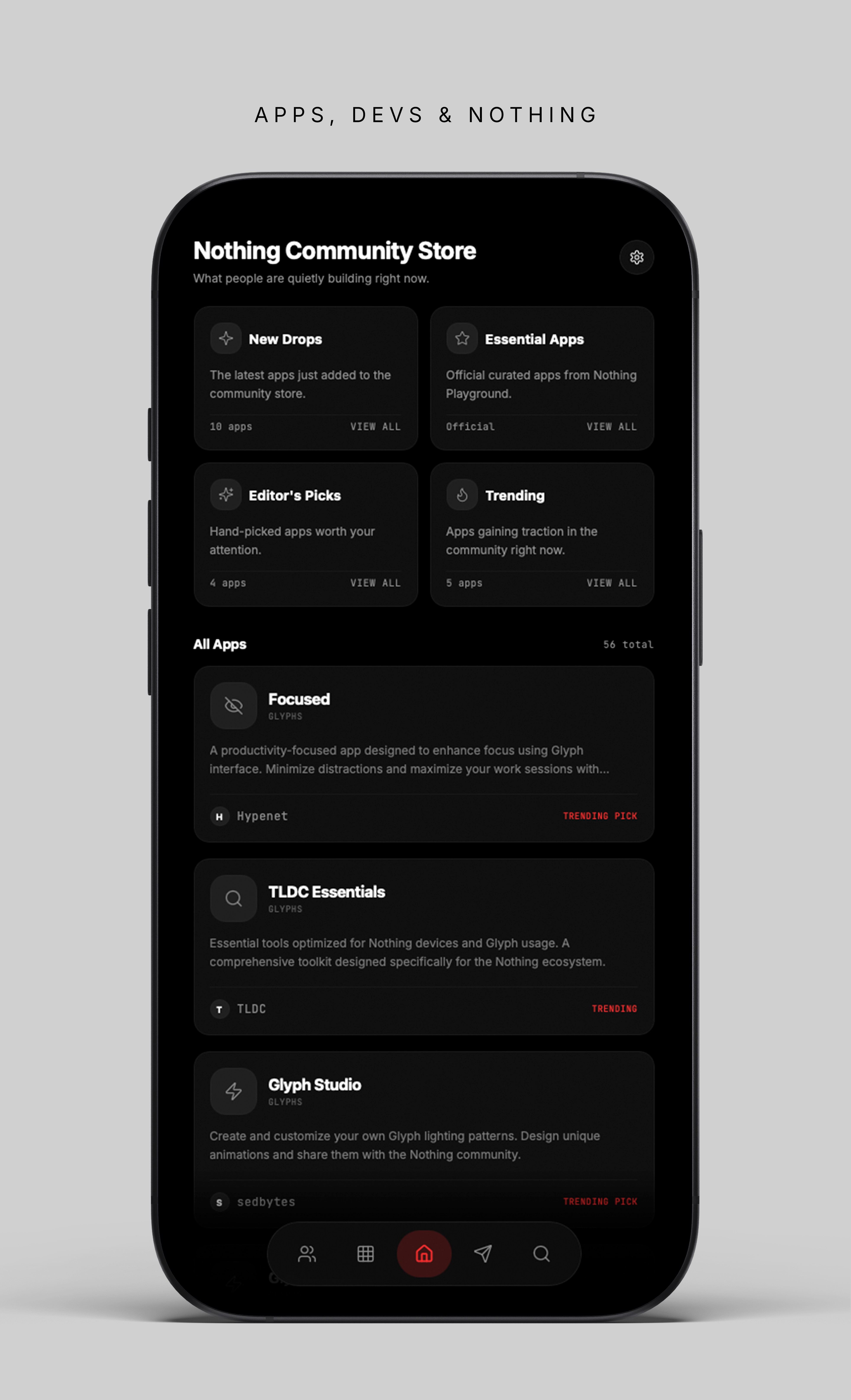 New Launch: Nothing Community App Store