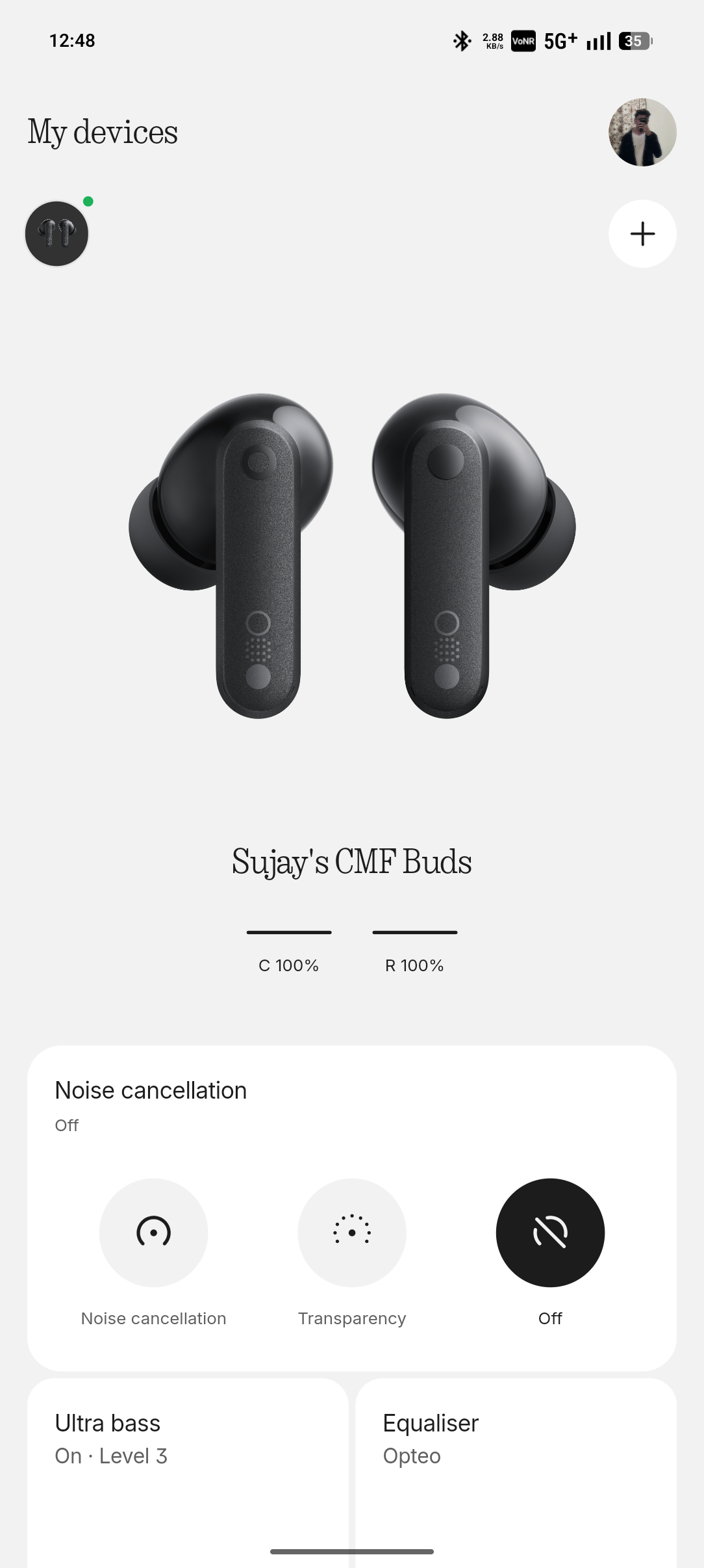 Left Earbud Unresponsive and Missing from Nothing X App - CMF Buds