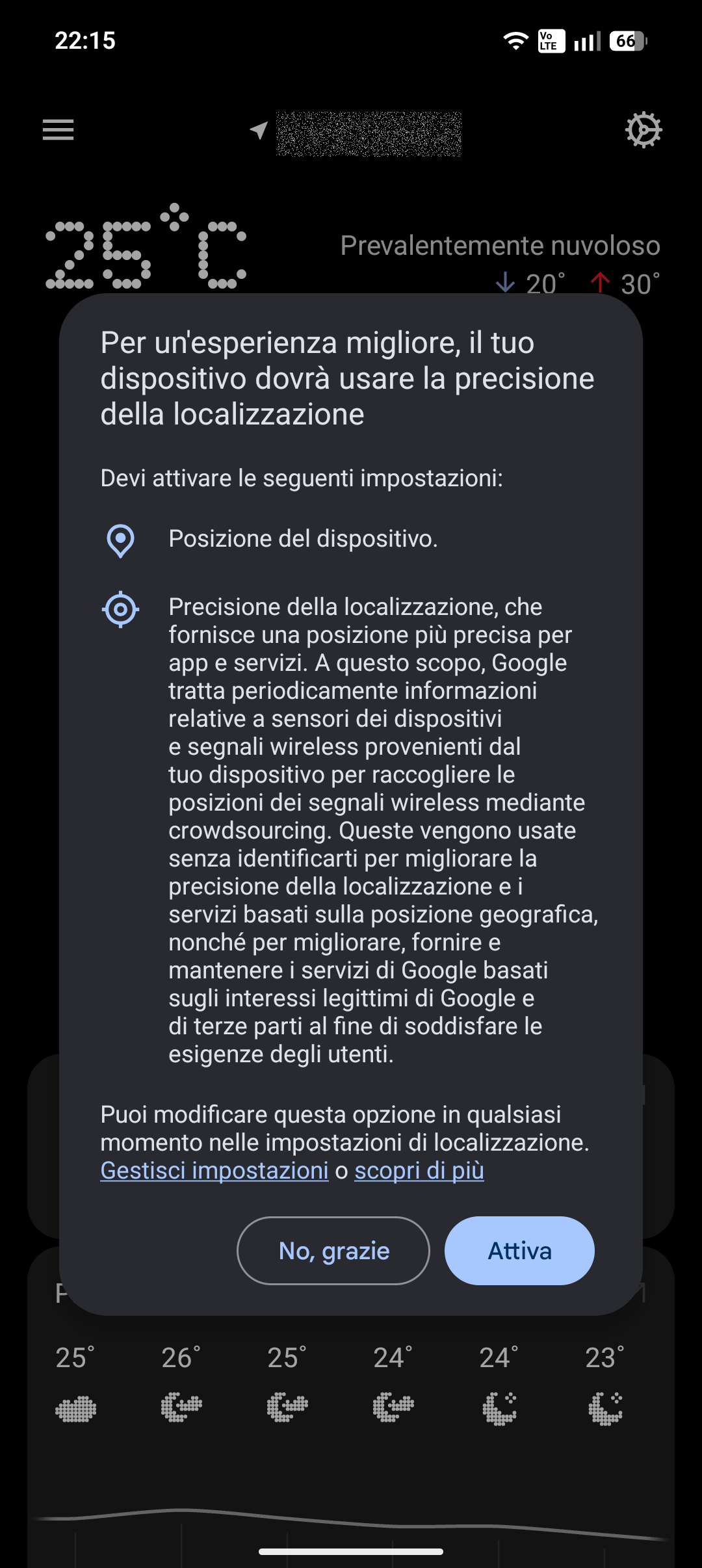 Weather widgets not getting updated with the latest info