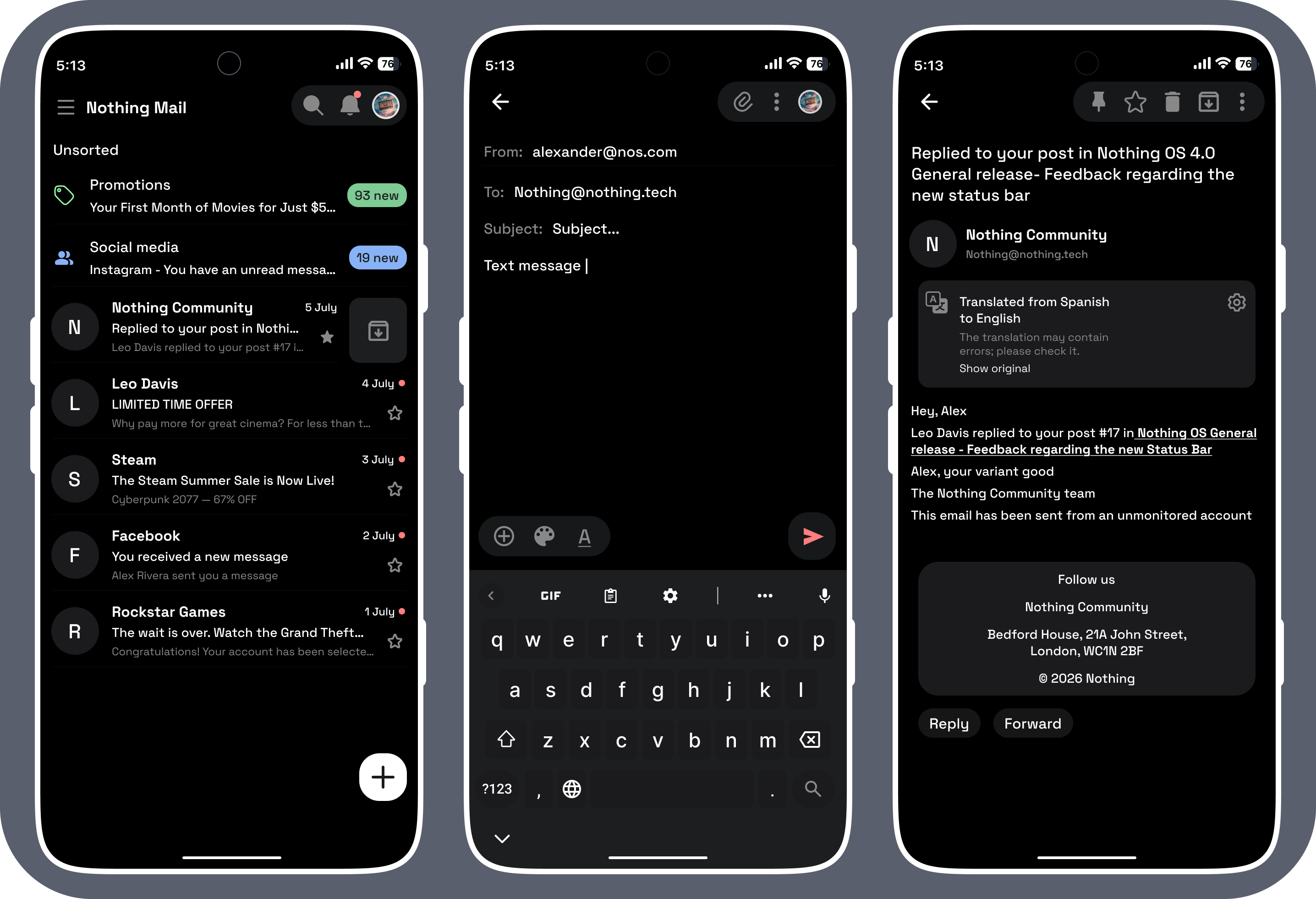 [CONCEPT] Nothing OS — Ecosystem Design